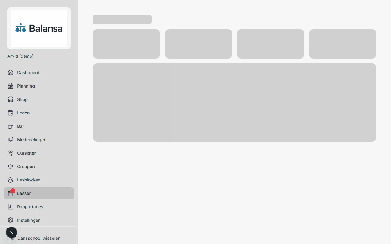 Aanwezigheidslijst op de computer